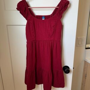 Stylish Red Women’s Dress